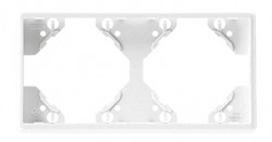 DOUBLE HORIZONTAL FRAME WHITE  